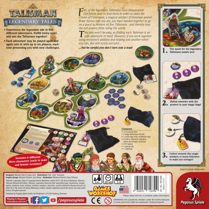 Talisman : Legendary Tales